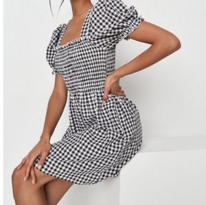 Gingham Print dress